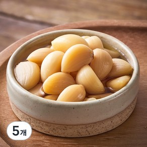 반찬단지 알마늘 절임, 1kg, 5개