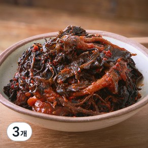 반찬단지 고들빼기무침, 1kg, 3개