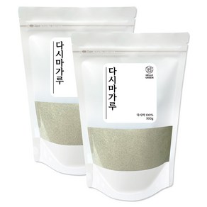 헬로우그린 국산 다시마 가루 팩, 500g, 2개