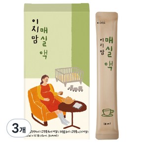 이지맘 매실액 15p, 10ml, 3개