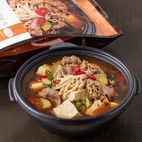 곰곰 진한 우삼겹 된장찌개, 595g, 1개