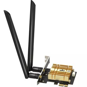 PCIe 와이비런 데스크탑 무선랜카드 INTEL AX210NGW WiFi6 데스크탑용