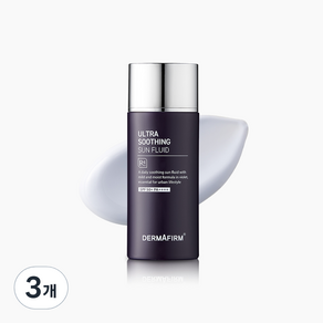 더마펌 울트라 수딩 선 플루이드 R4 SPF 50+ PA++++, 3개, 50ml