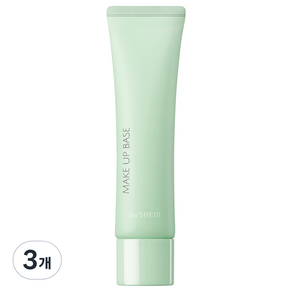 더샘 샘물 에어리 코튼 메이크업 베이스 30ml, 01 그린, 3개