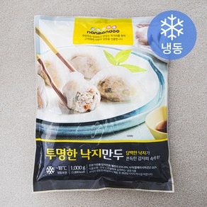 한만두 투명한 낙지 만두 (냉동), 1kg, 1개