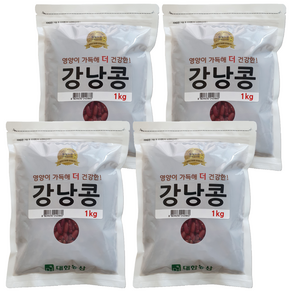 대한농산 강낭콩, 1kg, 4개
