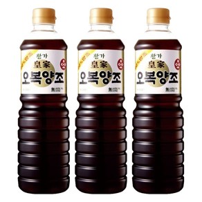 오복 황가 양조간장, 900ml, 3개