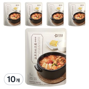 아워홈 칼칼한 돼지김치찌개, 300g, 10개