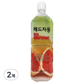 스위트코리아 레드자몽 액상, 1L, 2개