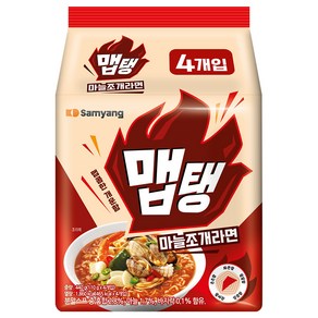 맵탱 마늘조개라면 110g