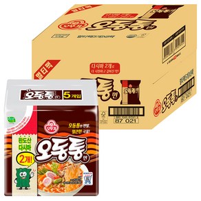 오뚜기 오동통면 120g, 40개