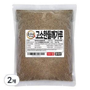 복이네먹거리 들깨가루 탕용 상, 1kg, 2개