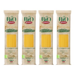 그라노로 유기농 스파게티, 500g, 4개