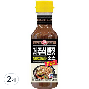 오뚜기 삼겹살 제주식 멜젓소스, 325g, 2개