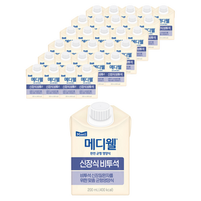 메디웰 신장식 비투석, 200ml, 30개