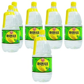 [오뚜기] 화이트 식초, 1.8L, 6개