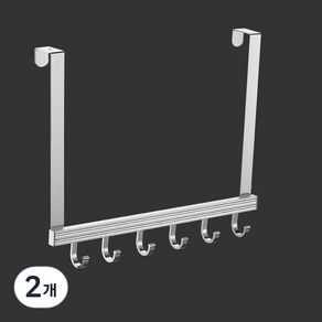 다용도 6후크 도어걸이