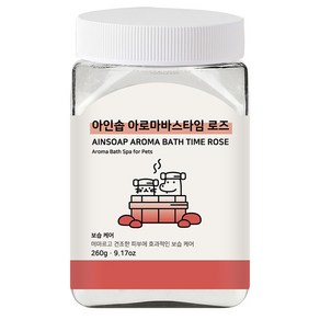 아인솝 아로마 바스타임 탄산 스파 로즈 + 전용 스푼