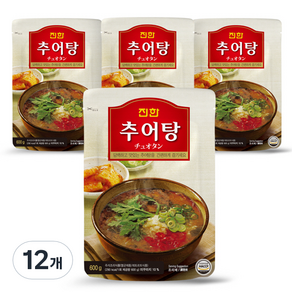 진한 추어탕, 600g, 12개