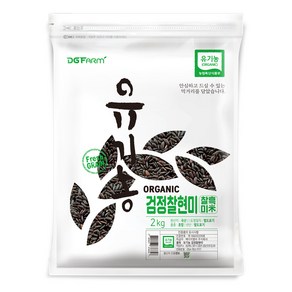 대구농산 유기농 검정찰현미, 2kg, 1개