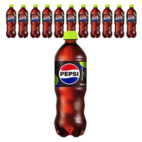 펩시 제로 슈거 라임향, 500ml, 12개