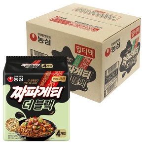 짜파게티 더 블랙 116g, 32개