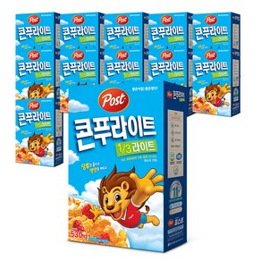 포스트 콘푸라이트 라이트 시리얼, 530g, 12개