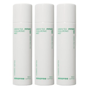 [비건뷰티] 이니스프리 그린티 히알루론산 미스트, 150ml, 3개