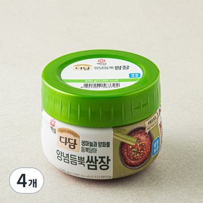 다담 양념듬뿍 쌈장, 570g, 4개