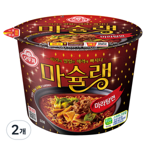 오뚜기 마슐랭 마라탕면 용기 130g