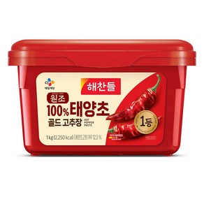 해찬들 태양초 골드 고추장, 1kg, 1개