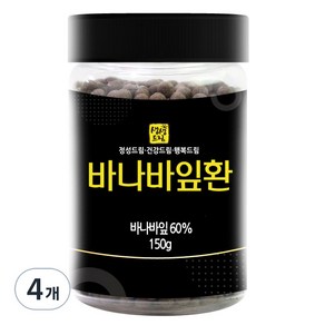 생생드림 바나바잎환, 150g, 4개