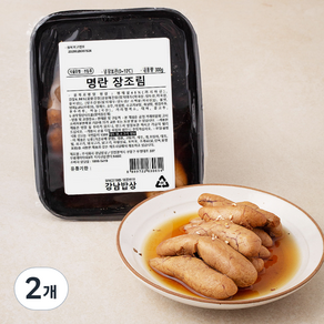 강남밥상 명란 장조림, 300g, 2개