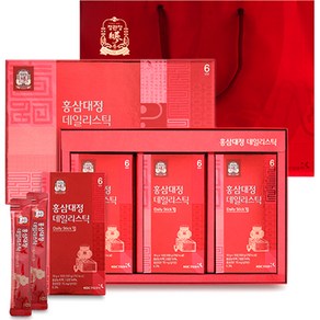 정관장 홍삼대정 데일리스틱 + 쇼핑백, 300g, 1세트