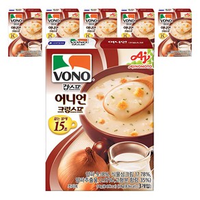 보노 어니언 크림 스프 3p, 54g, 6개