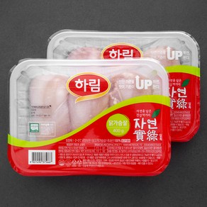 하림 자연실록 무항생제 인증 닭가슴살 (냉장)