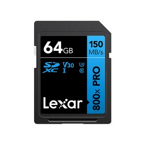 렉사 Pofessional SD카드 800X PRO, 64GB, 1개