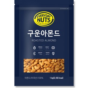 에브리데이넛츠 구운아몬드, 1kg, 1개