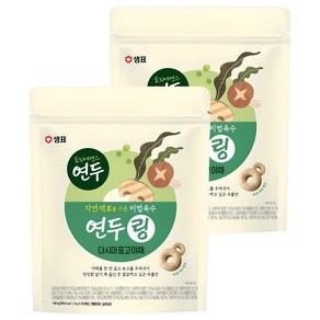 연두 링 다시마표고야채 35개입, 140g, 2개