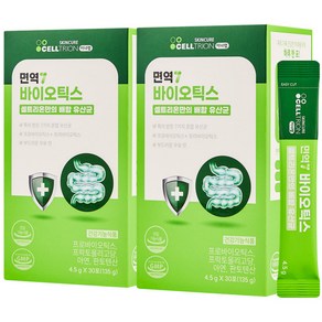 이너랩 면역7 바이오틱스 유산균, 135g, 2개