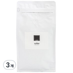 보에담 프리미엄 브라질 세하도 원두 커피, 홀빈(분쇄안함), 500g, 3개