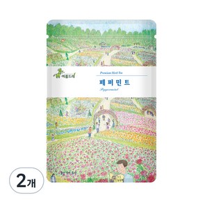 아름드레 프리미엄 삼각티백 페퍼민트, 1.1g, 25개입, 2개