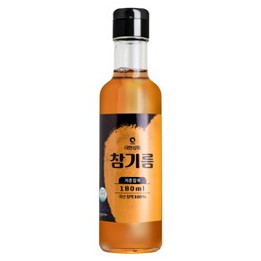 50년전통대현상회 저온압착 참기름, 1개, 180ml