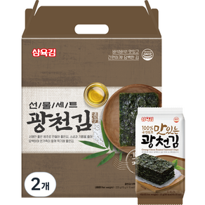 삼육김 광천김 선물세트 5호 15p