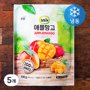 뉴뜨레 애플망고 (냉동), 700g, 5개