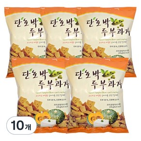 단호박 두부과자, 130g, 10개