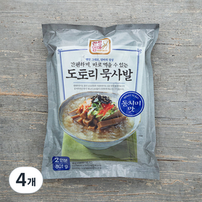 친정엄마 도토리묵사발, 801g, 4개