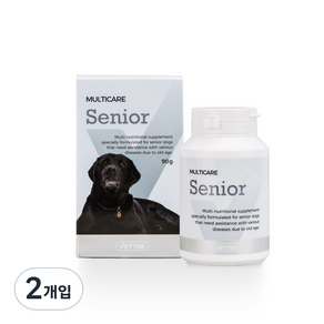 베터 반려동물 영양제, 시니어, 90g, 2개