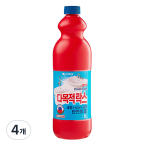 홈스타 파워액션 다목적 락스, 1L, 4개