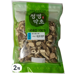 청명약초 자연의 향연 개다래나무, 300g, 2개